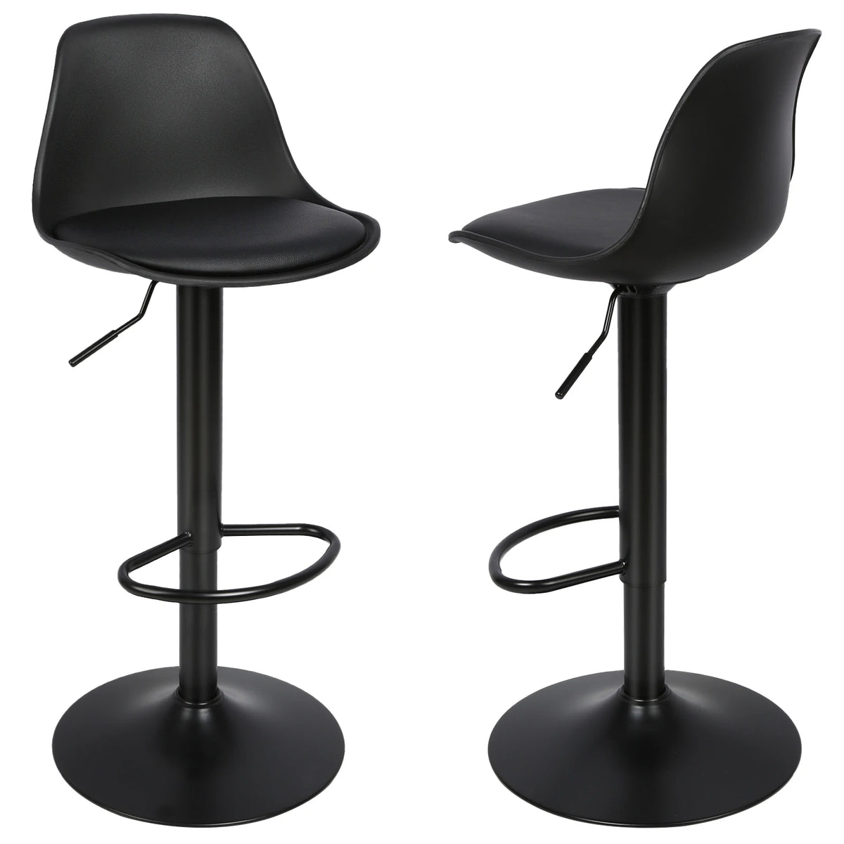Ensemble – 2 Chaises de Bar Scandinaves au Design Ergonomique – Malmö